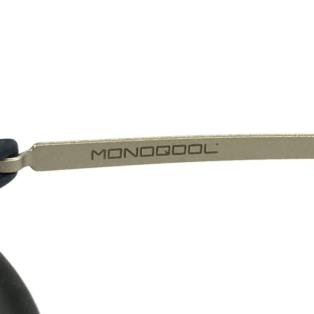 Monoqool Eyeglasses Frames ARTHUR AU99 Atlantic Blue Brushed Silver 52-20-143